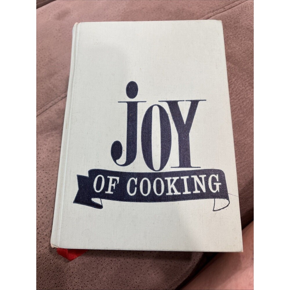 The Joy of Cooking Irma Rombauer & Marion Becker HB 1974 Recipes Cook Food